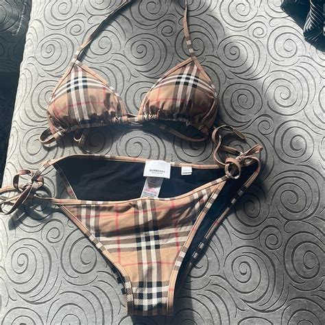 burberry 2 piece set swimsuit|Burberry bikini etsy.